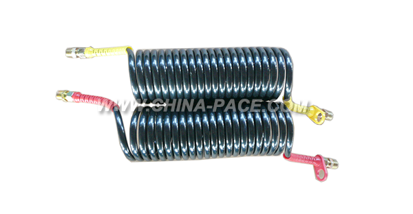 Suzi Coil Hose, Air brake Coil Hose, Suzi Nylon Hose with Fittings